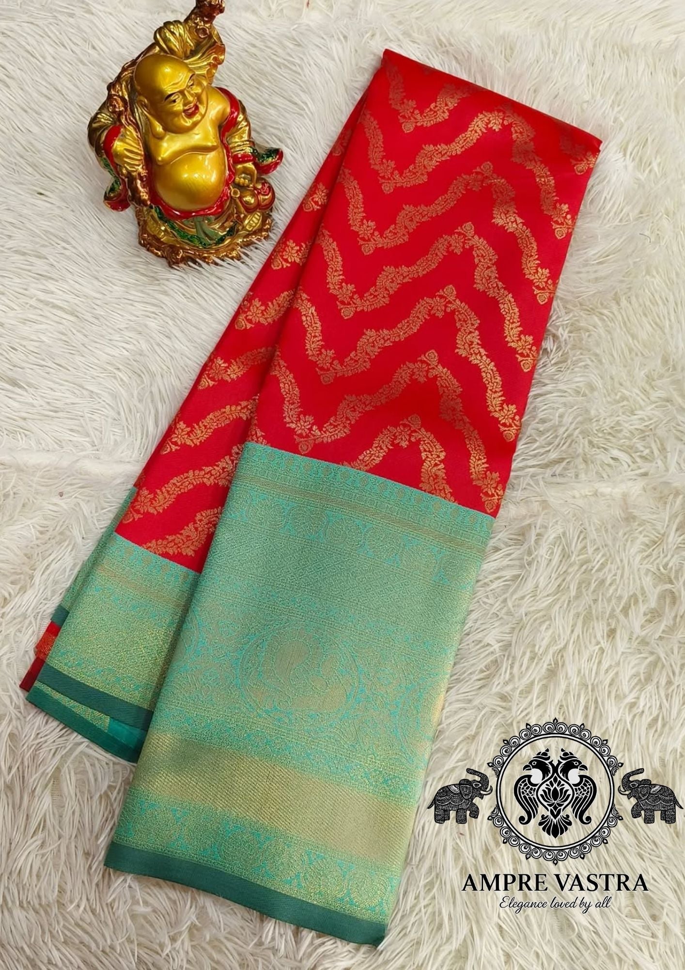 A Pattu Semi Silk Saree with Rich Zari Work